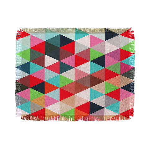 Three Of The Possessed Semaphore Throw Blanket