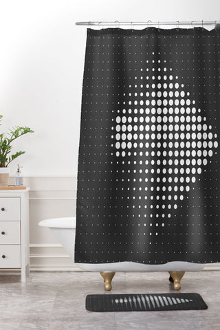 Three Of The Possessed Stars 01 Shower Curtain And Mat