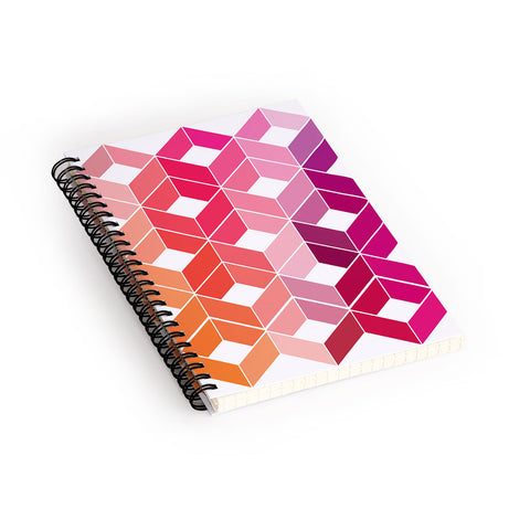 Three Of The Possessed Sunrise 530 Spiral Notebook