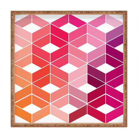 Three Of The Possessed Sunrise 530 Square Tray