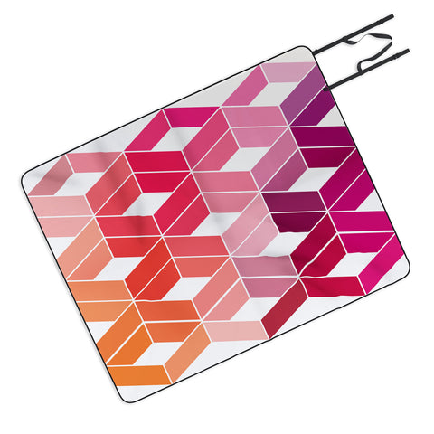 Three Of The Possessed Sunrise 530 Picnic Blanket