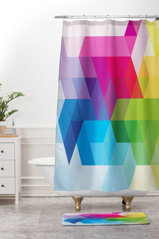 Three Of The Possessed Temptation 1986 Shower Curtain And Mat