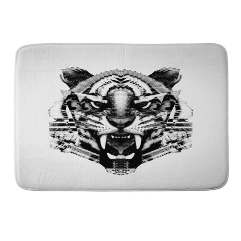 Three Of The Possessed Tiger 4040 Memory Foam Bath Mat