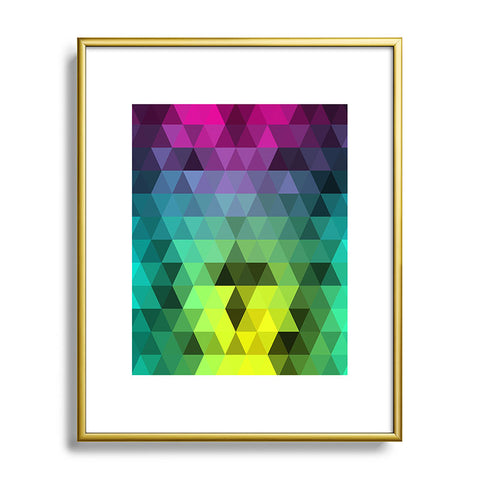 Three Of The Possessed Underwater Lion Metal Framed Art Print