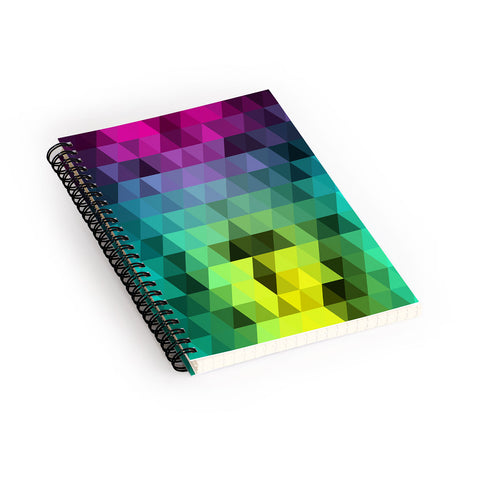 Three Of The Possessed Underwater Lion Spiral Notebook