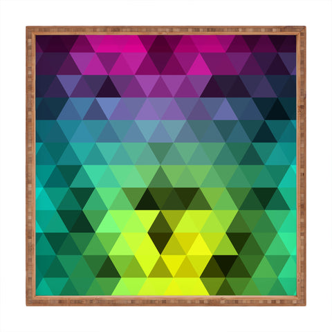 Three Of The Possessed Underwater Lion Square Tray