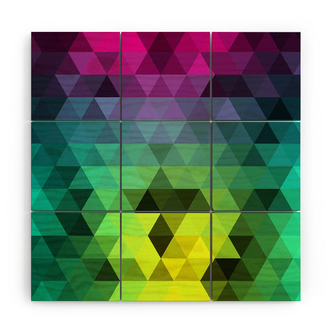 Three Of The Possessed Underwater Lion Wood Wall Mural