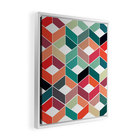 Deny Designs Three of the Possessed Geo Bear Canvas