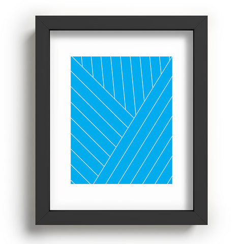 Three Of The Possessed Wave Blue Recessed Framing Rectangle