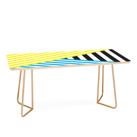 Three Of The Possessed Wave TriColour Coffee Table