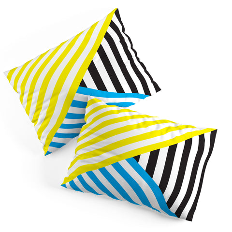 Three Of The Possessed Wave TriColour Pillow Shams