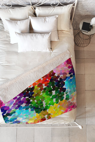 Three Of The Possessed Winter 1998 Fleece Throw Blanket