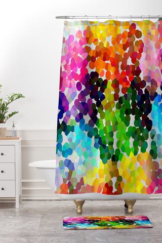 Three Of The Possessed Winter 1998 Shower Curtain And Mat