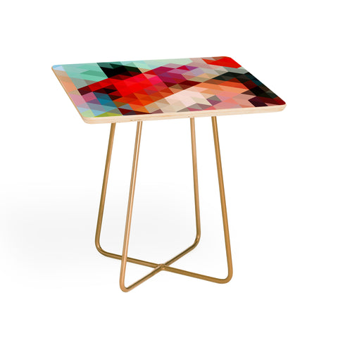 Three Of The Possessed Words Heavy 1 Side Table