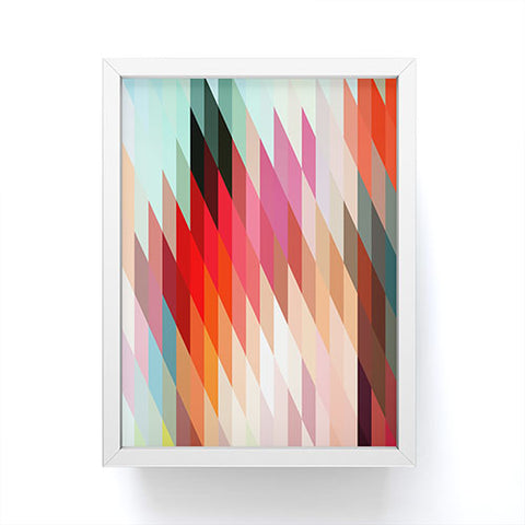 Three Of The Possessed Words Heavy 2 Framed Mini Art Print