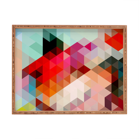 Three Of The Possessed Words Heavy 2 Rectangular Tray