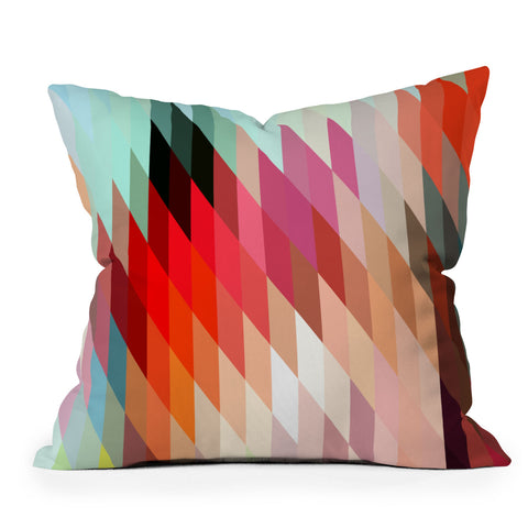 Three Of The Possessed Words Heavy 2 Throw Pillow