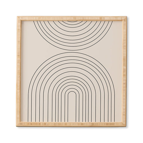 TMSbyNight Arch Framed Wall Art