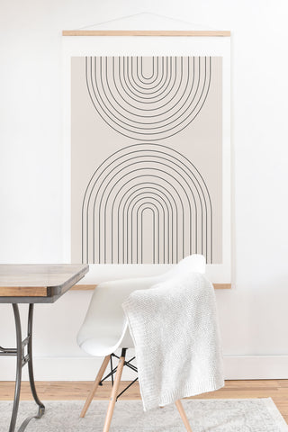 TMSbyNight Arch Art Print And Hanger