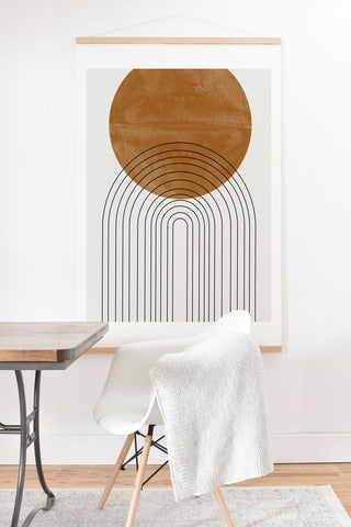 TMSbyNight Arch III Art Print And Hanger