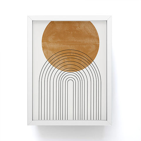 TMSbyNight Arch III Framed Mini Art Print