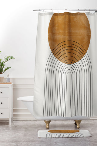 TMSbyNight Arch III Shower Curtain And Mat