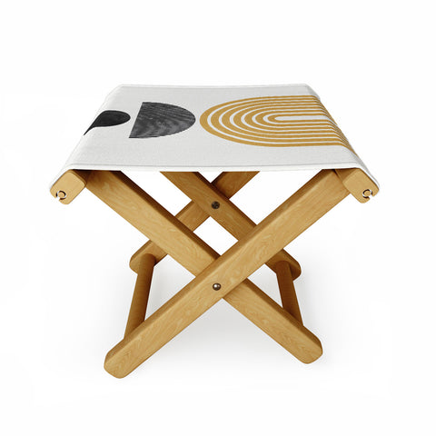 TMSbyNight Rainbow and Moon Folding Stool