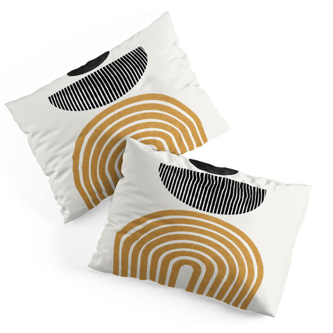 TMSbyNight Rainbow and Moon Pillow Shams