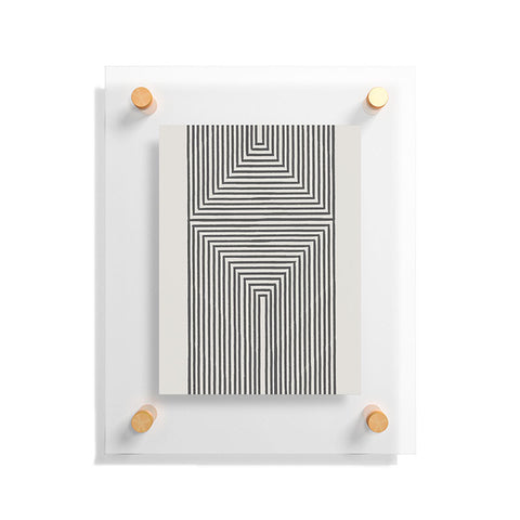 TMSbyNight Tribal Modern Boho Floating Acrylic Print