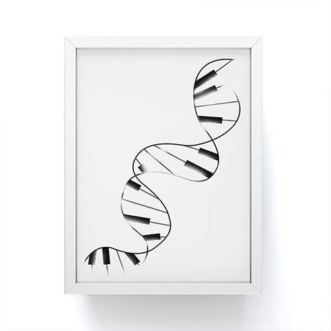 Tobe Fonseca DNA Piano Framed Mini Art Print