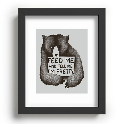 Tobe Fonseca Feed Me And Tell Me Im Pretty Recessed Framing Rectangle