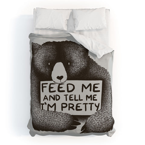 Tobe Fonseca Feed Me And Tell Me Im Pretty Duvet Cover