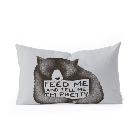 Tobe Fonseca Feed Me And Tell Me Im Pretty Oblong Throw Pillow