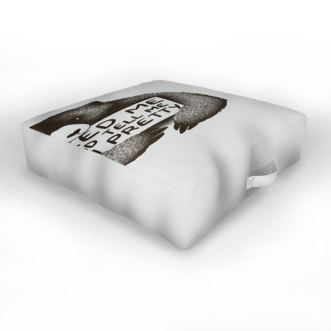 Tobe Fonseca Feed Me And Tell Me Im Pretty Outdoor Floor Cushion