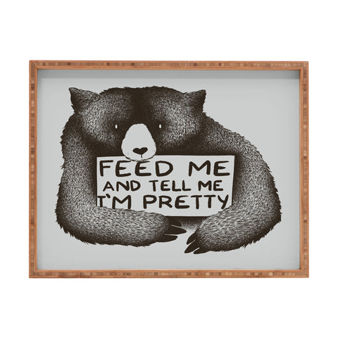 Tobe Fonseca Feed Me And Tell Me Im Pretty Rectangular Tray