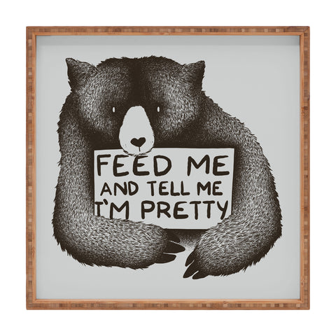 Tobe Fonseca Feed Me And Tell Me Im Pretty Square Tray