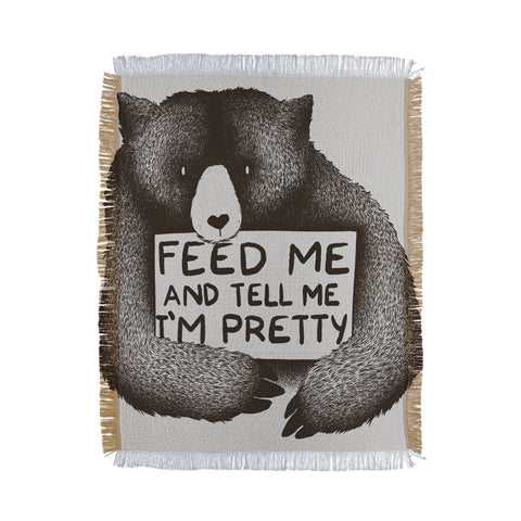 Tobe Fonseca Feed Me And Tell Me Im Pretty Throw Blanket