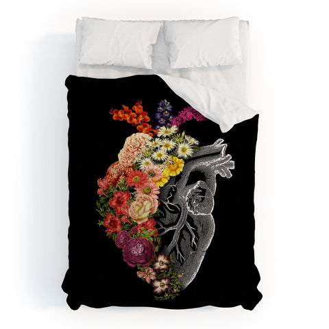 Tobe Fonseca Flower Heart Spring Comforter