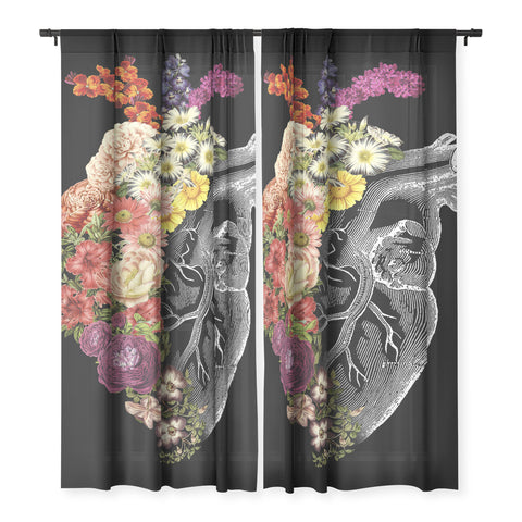 Tobe Fonseca Flower Heart Spring Sheer Non Repeat
