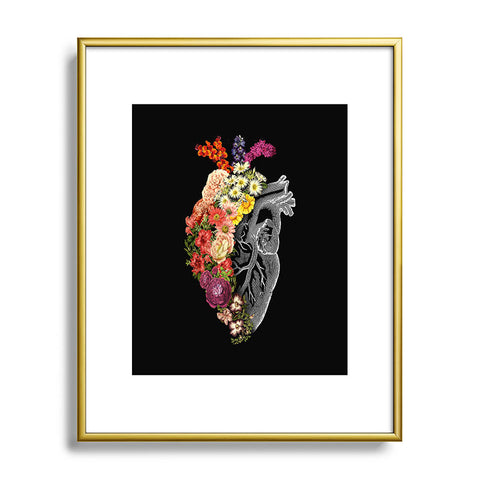 Tobe Fonseca Flower Heart Spring Metal Framed Art Print