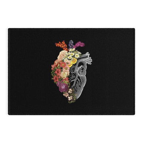 Tobe Fonseca Flower Heart Spring Outdoor Rug