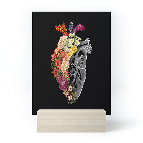 Tobe Fonseca Flower Heart Spring Mini Art Print