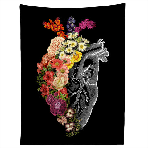 Tobe Fonseca Flower Heart Spring Tapestry