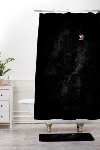 Tobe Fonseca Gravity V2 Shower Curtain And Mat