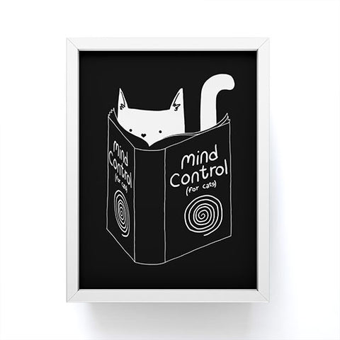 Tobe Fonseca Mind Control 4 Cats Framed Mini Art Print