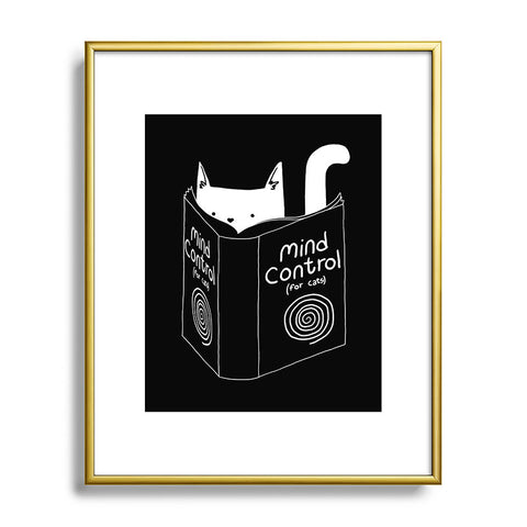 Tobe Fonseca Mind Control 4 Cats Metal Framed Art Print