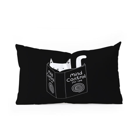 Tobe Fonseca Mind Control 4 Cats Oblong Throw Pillow