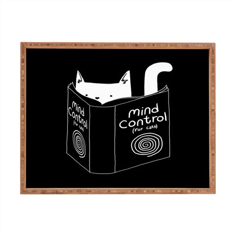 Tobe Fonseca Mind Control 4 Cats Rectangular Tray