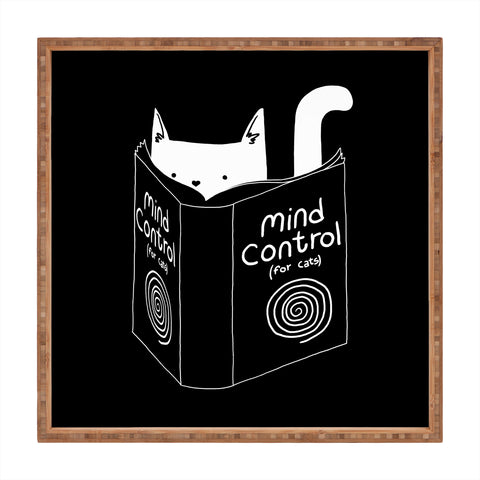 Tobe Fonseca Mind Control 4 Cats Square Tray