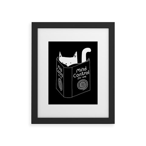 Tobe Fonseca Mind Control 4 Cats Framed Art Print